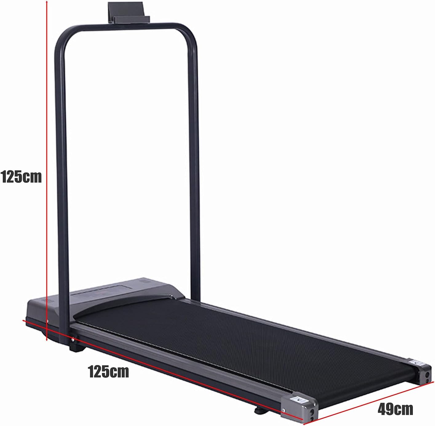 Foldable Walking Pad Treadmill_Under Desk, Portable, Quiet, with Remote Control for Home & Office