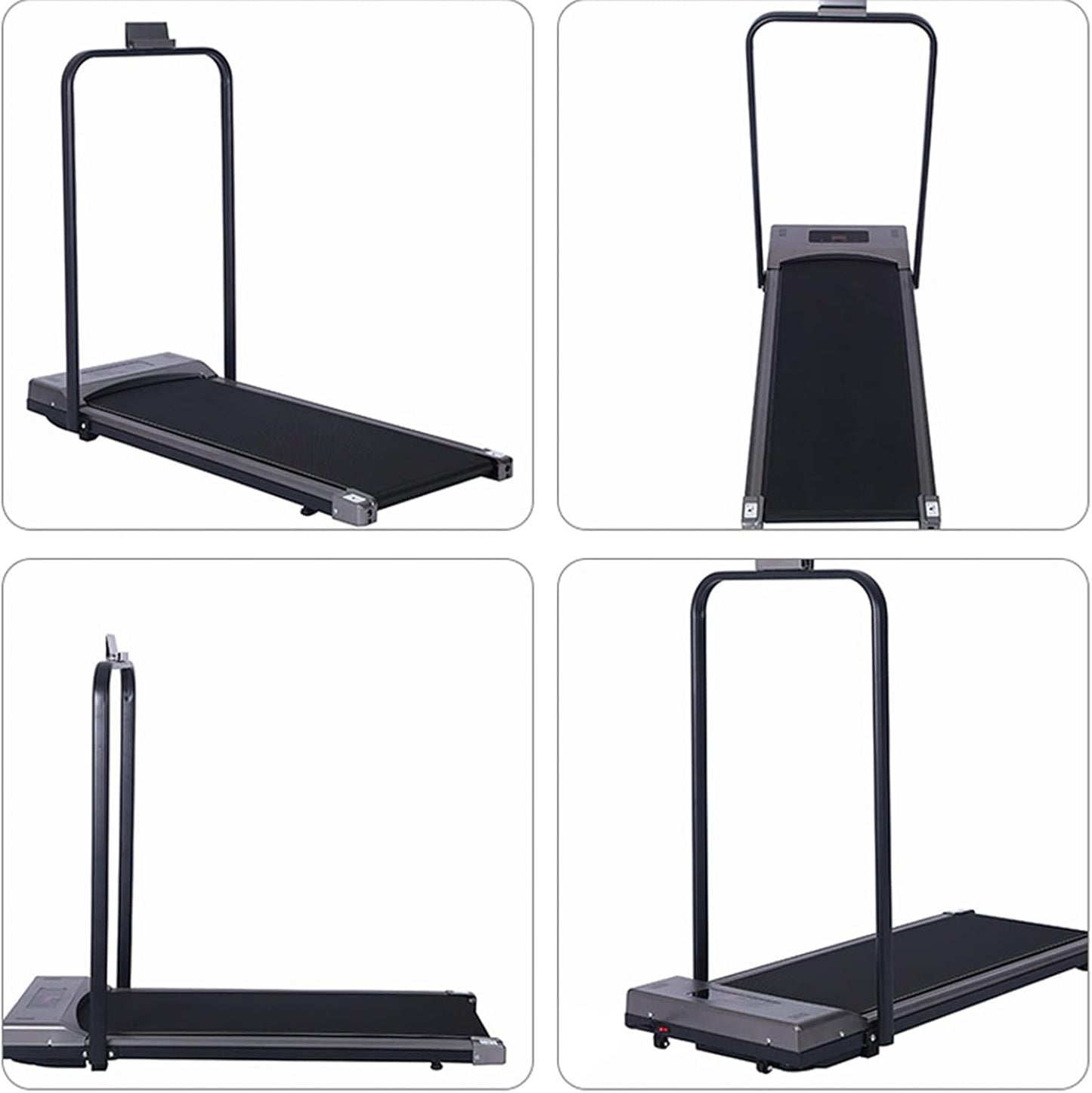 Foldable Walking Pad Treadmill_Under Desk, Portable, Quiet, with Remote Control for Home & Office