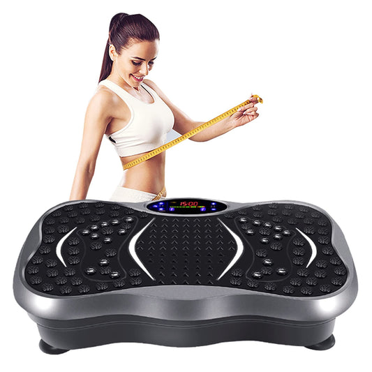 High Quality Vibration Plate Exercise Machine,300-400 Lbs Capacity,Full Body Workout Vibration Platform for Lymphatic Drainage
